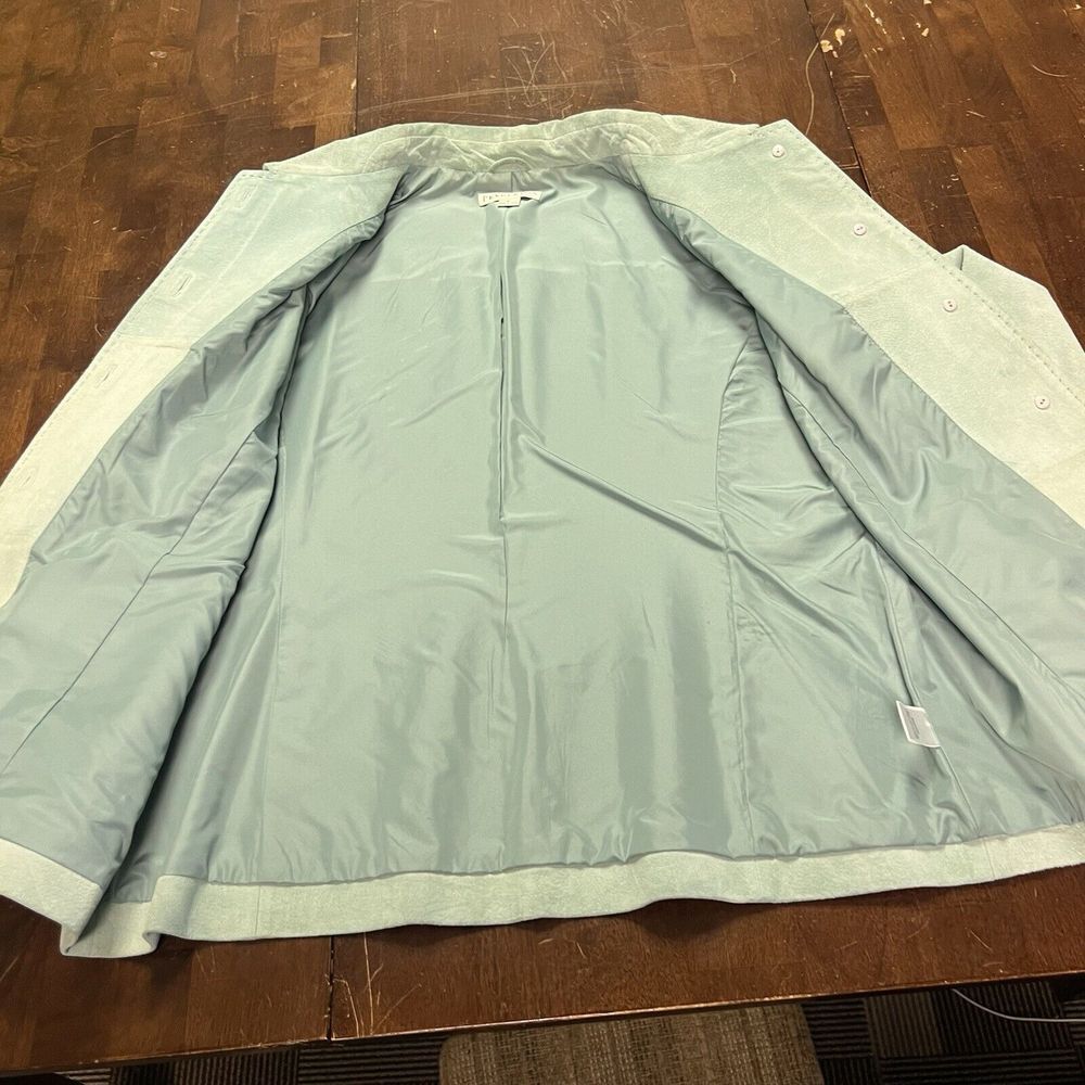 Pendleton Leather Jacket Womens Size Large Pea Co… - image 4